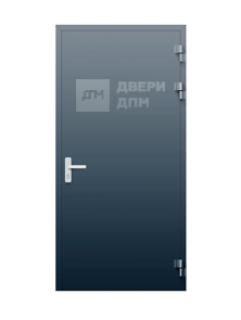 Противопожарная дверь EIS-60 распашная алюминиевая ДП-561